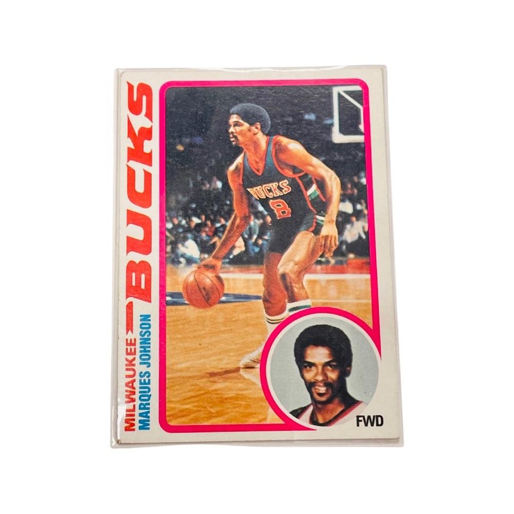 1978-79 TOPPS - #126 Marques Johnson, Milwaukee Bucks